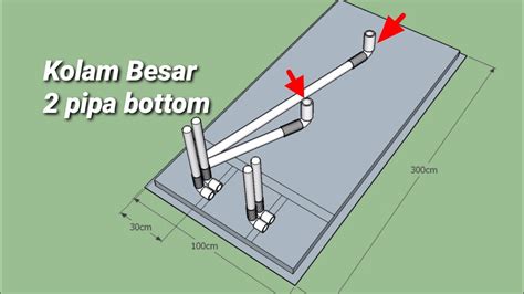 Awal Mula Tahap Pemasangan Pipa Bd Pada Kolam Koi Minimalis Youtube