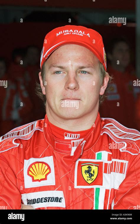 Kimi Raeikkoenen Ferrari February Stock Photo Alamy