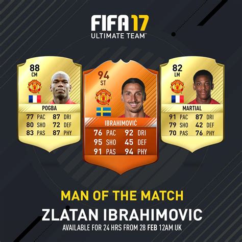 Fifa 17 Man Of The Match Complete List Of Fut Motm Orange Cards