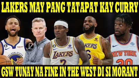 LAKERS May ITATAPAT Na Kay Steph CURRY Big 3 HANDA Na GSW Tunay Na