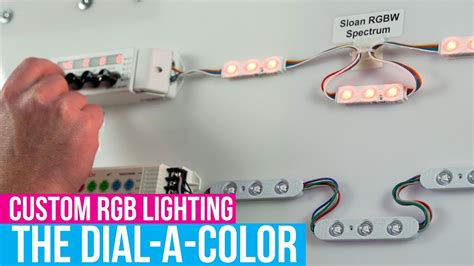 Custom RGB Lighting Solutions With Dial A Color From Principal And