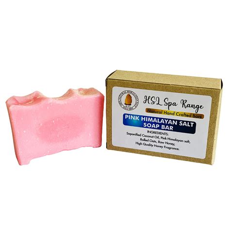 Hsl Pink Himalayan Salt Soap Bar Saltpur