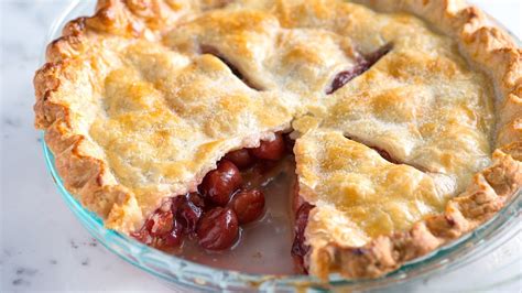 Easy Cherry Pie Recipe How To Make Homemade Cherry Pie Youtube