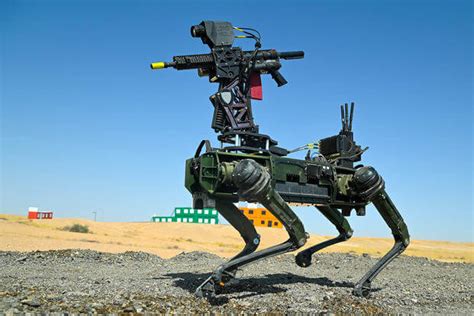 US Army tests a new AI-powered robot dog — armed with…