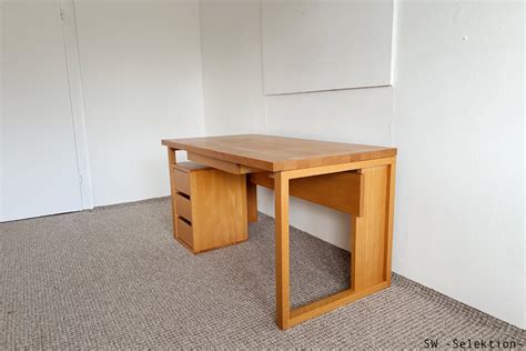 Gr Ne Erde Voltaire Schreibtisch Mit Ladenschrank Sw Selektion