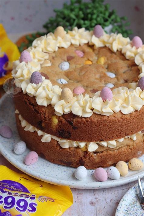 Mini Egg Cookie Cake Janes Patisserie Easter Desserts Cake Cake Recipes Uk Easter Baking