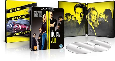 The Italian Job Limited Edition Steelbook K Uhd Blu Ray