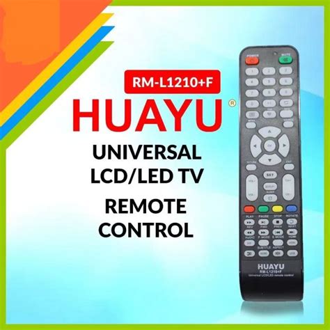 Huayu RM L1210 F Universal LCD LED TV Remote Control Lazada PH