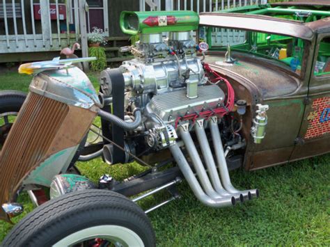 Model A Hot Rod Rat Rod Blown Bbc Over The Top Build Full Roll