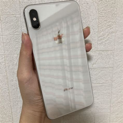 Iphone Xs Max Silver 256 Gb Simフリー メルカリ