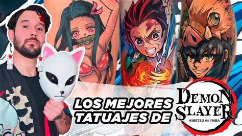 Los Mejores TATTOOS De KIMETSU NO YAIBA YouTube