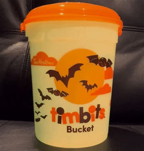 Halloween Timbit Bucket Rtimhortons