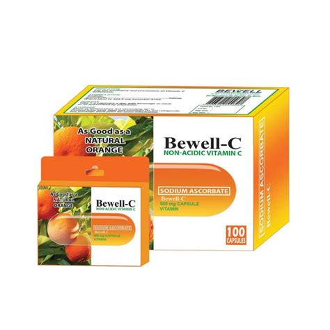 Bewell C Non Acidic Vitamin C 500mg 100 Capsules Lazada Ph