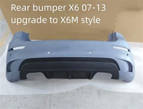 Body Kit Front Rear Bumper Grill Assembly Suitable For Bmw X E