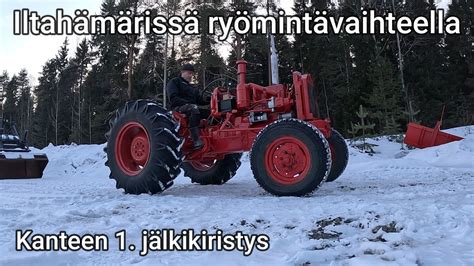 Valmet Kannen J Lkikiristys Ry Mint Ajoa Youtube