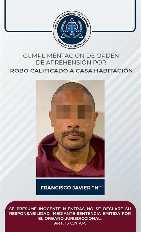 Agentes de la FGE cumplimentan orden de aprehensión por robo calificado