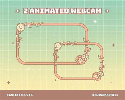 Canva Twitch Overlay Template Cute Cottage Core Aesthetic Overlay Cute Plant Cozy Overlay Artofit