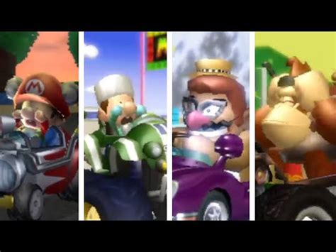 Mario Kart Wii Deluxe V6 0 Purple Edition All Characters Losing