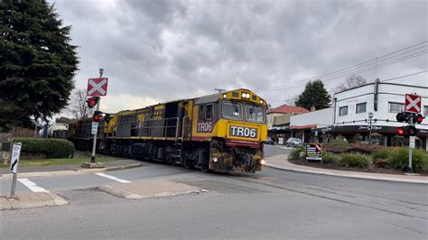 Tasrail Tr Tr Train Deloraine Youtube