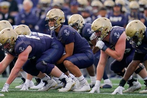 Navy Football Offensive Line Paved The Way To Big Rushing Day Against