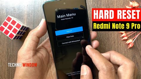 How To Hard Reset Redmi Note 9 Pro YouTube