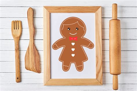 Christmas Gingerbread Svg Bundle By Designs Dark Thehungryjpeg