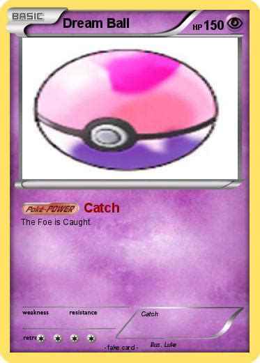 Pokémon Dream Ball 1 1 - Catch - My Pokemon Card