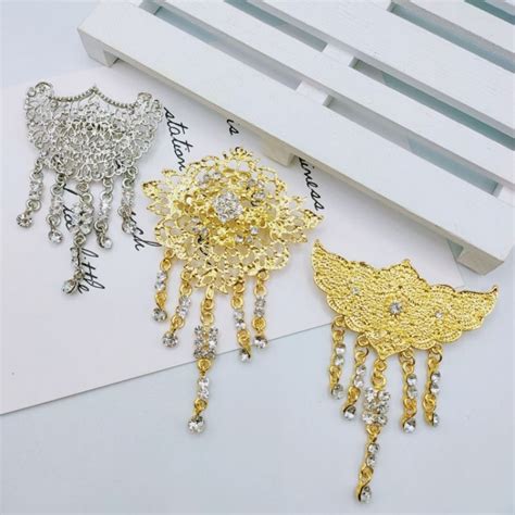 Trandisional Kerongsang Dokoh Kebaya Jurai Hijab Brooch Pin Bahu Kebaya