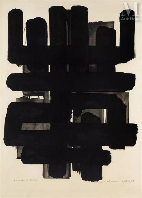 Pierre SOULAGES né en 1919 Lot 4 enchères