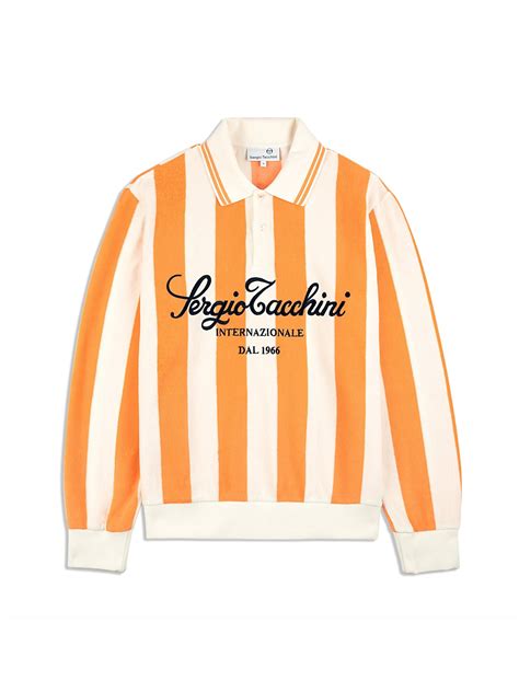 Sergio Tacchini Sponda Polo Gardenia Tangerine In 2024 Apparel