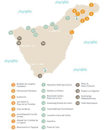 Top Sehensw Rdigkeiten Auf Teneriffa Inklusive Karte Tipps