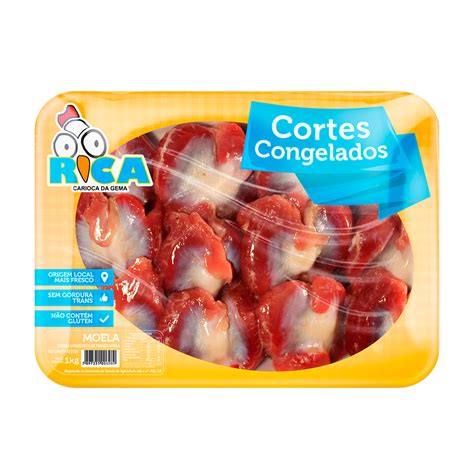 Moela De Frango Congelada Rica Bandeja Kg Compre Rica A Loja Online