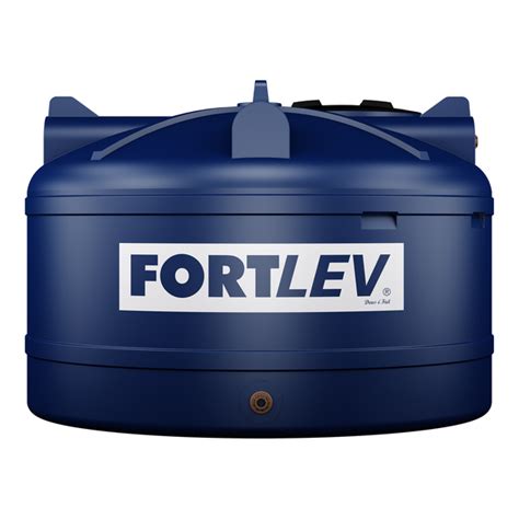 Tanque Polietileno 2000l Azul Tampa Rosca Fortlev Leroy Merlin