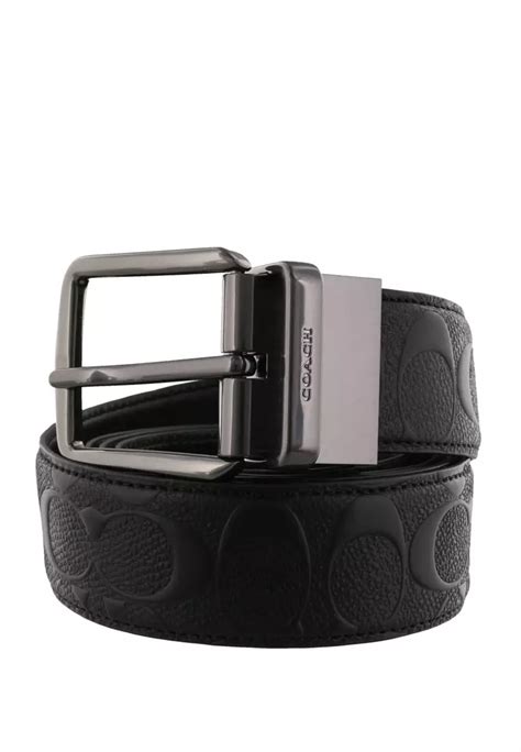 Buy Coach Coach Mens Harness Buckle Cut To Size Reversible Belt 38MM