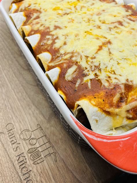 Recipe The Best Beef And Black Bean Enchiladas Ciaras Kitchen