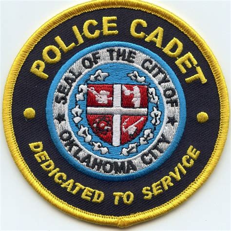 Oklahoma City Oklahoma Ok Police Academy Police Cadet Police Patch - Etsy