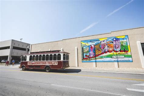 Sparky The Free Downtown Branson Trolley Explore Branson