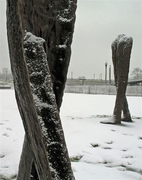 magdalena abakanowicz: agora permanent installation in chicago Stacey ...