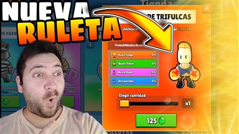 💥 Sacando La Nueva Skin De Stumble Guys 💥 Nueva Ruleta Youtube