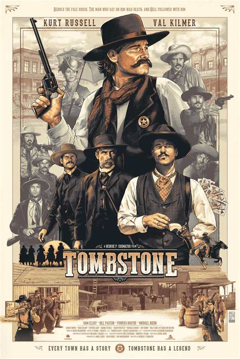 Tombstone | Poster By Aurelio Lorenzo