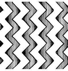 Halftone Patten Smooth Zigzag Lines Royalty Free Vector