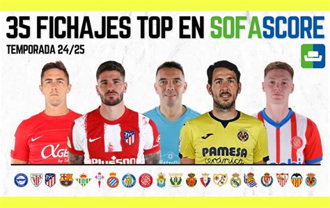 Los 35 Mejores Fichajes Fantasy En Sofascore Biwenger Por