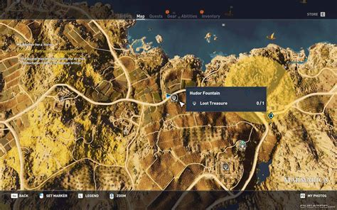 Assassin S Creed Origins Guide Walkthrough Hudor Fountain Location