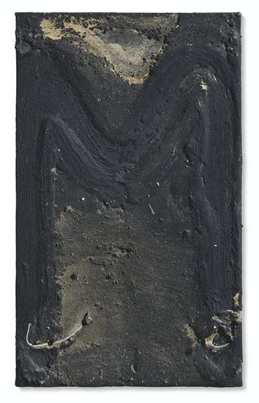 Antoni Tàpies Artwork Pequeña M negra