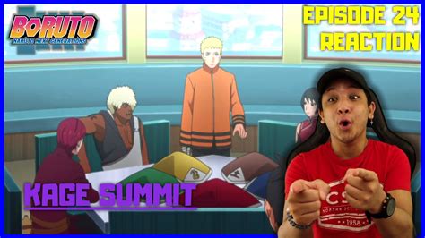 The New Kage Summit Boruto Episode Boruto And Sarada