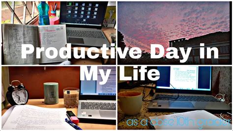 Productive Day In My Life Study Vlog Of A Th Grader Cbse Term