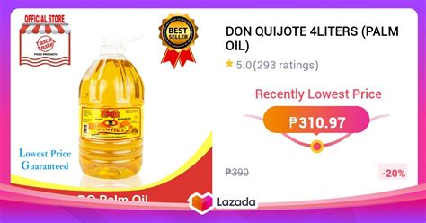 Don Quijote 4liters Palm Oil