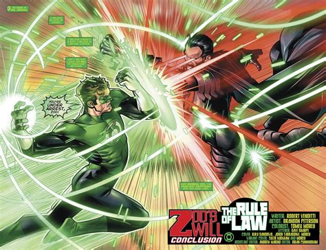 Green Lantern Hal Jordan VS General Zod Rebirth Comicnewbies