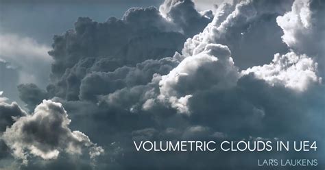 Working On Volumetric Clouds In Ue4