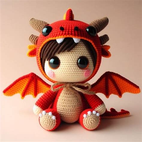 Crochet Dragon Amigurumi Patterns For Magical Gifts In Amigurumi